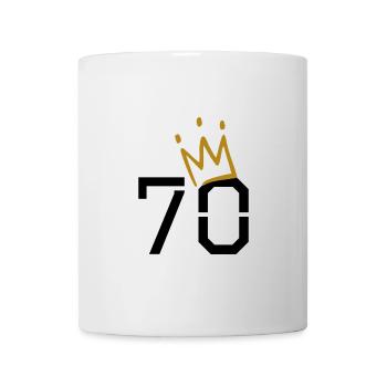 70th birthday - Mug - white - Front