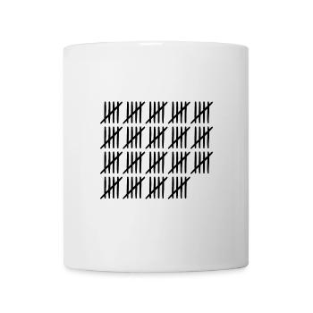 95th birthday tally sheet 95 years old - Mug - white - Front