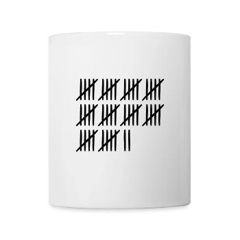 52 ans liste-traits 52 ans - Mug blanc - blanc - Devant