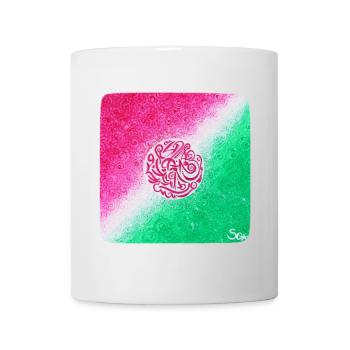 Herz-Chakra-Heilung - Sonja Ariel von Staden - Tasse - Weiß - Vorne