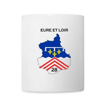 Eure et loir - Mug blanc - blanc - Devant