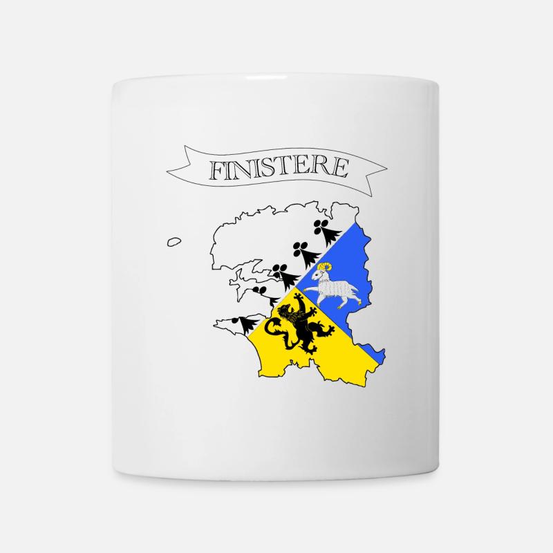 Finistère - Mug blanc - blanc