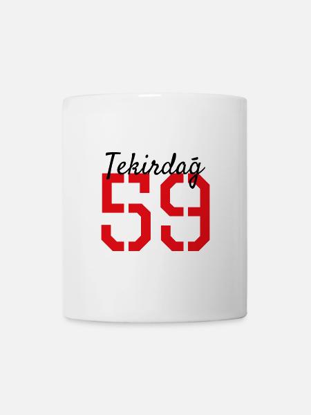 Tekirdag 59 Türkei - Tasse - Weiß