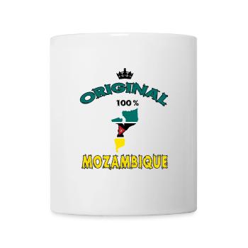 Mozambique original 100% flags design - Mug - white - Front