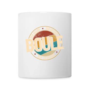 Boule l’homme du mythe la légende pour Bouler - Mug blanc - blanc - Devant