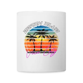 Beach Club Vice City GTA - Mug - white - Front