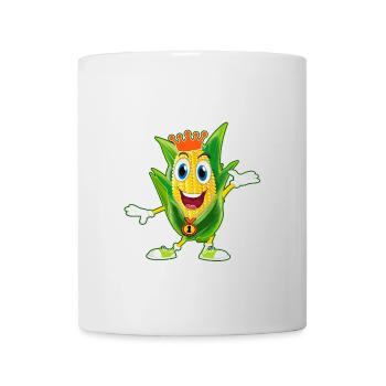 Corn on the cob corn popcorn cinema corn stand popcorn - Mug - white - Front