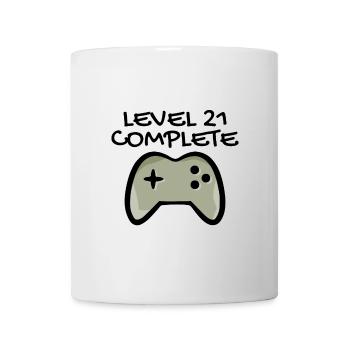 21st Birthday - Gamer 21 - 21 Years Gift - Mug - white - Front