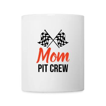 Mom Pit Crew Mother’s Day Gift - Mug - white - Front