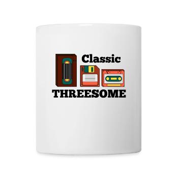 Retro Old School Analog - Tasse - Weiß - Vorne
