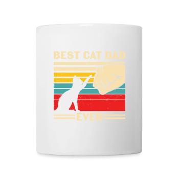 Best Cat Dad Ever Funny Cat Father Day - Mug - white - Front
