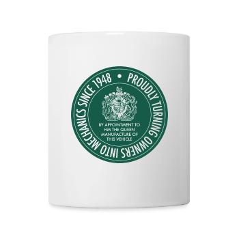 Nous sommes fiers de les propriétaires en mécaniciens depuis 1948 - Mug blanc - blanc - Devant