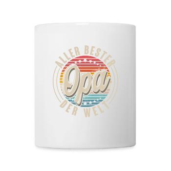 Opa - Tasse - Weiß - Vorne