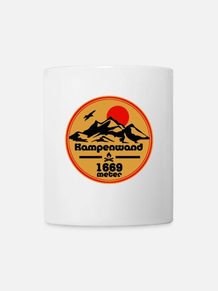 kampenwand - Tasse - Weiß