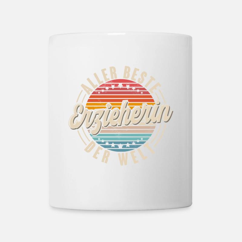 Erzieherin - Tasse - Weiß