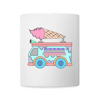 Süßigkeiten Kids Eiscreme - Tasse - Weiß - Vorne