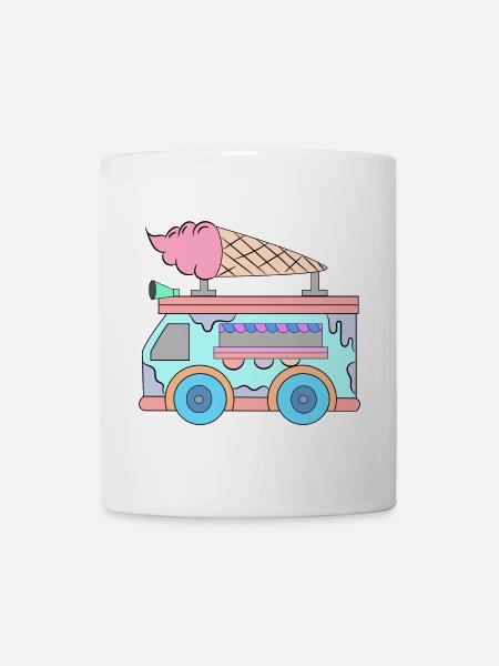 Süßigkeiten Kids Eiscreme - Tasse - Weiß