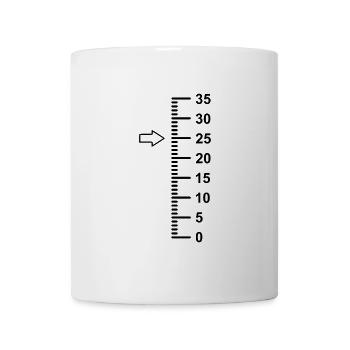 25 years old 25 birthday - Mug - white - Front