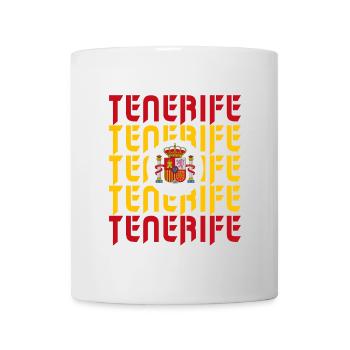 Drapeaux Tenerife Espagne - Mug blanc - blanc - Devant