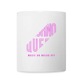 design techno queen - Mug blanc - blanc - Devant