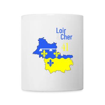 Loir et cher - Mug blanc - blanc - Devant