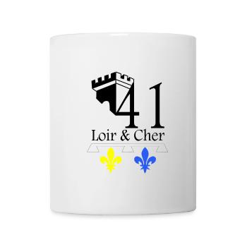 Loir & Cher - Mug blanc - blanc - Devant