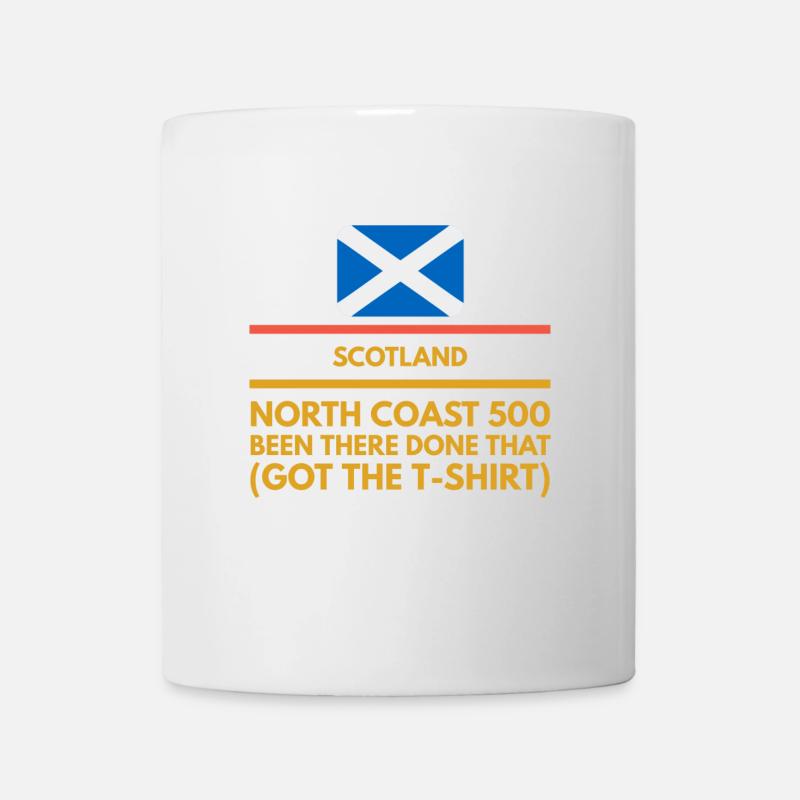 Nordküste 500 Schottland - Tasse - Weiß