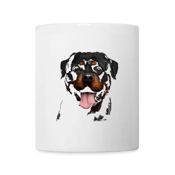 Rottweiler - Mug blanc - blanc - Devant