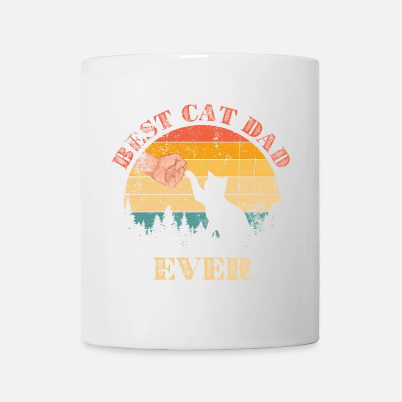 Erster Katzenpapa überhaupt - Tasse - Weiß
