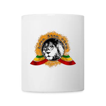 Reggae Löwe - Tasse - Weiß - Vorne