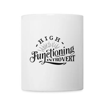 Antisocial - Functioning Introvert - pos - Mug - white - Front