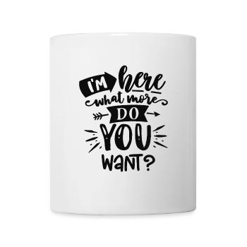 Antisocial - What more? - pos - Mug - white - Front