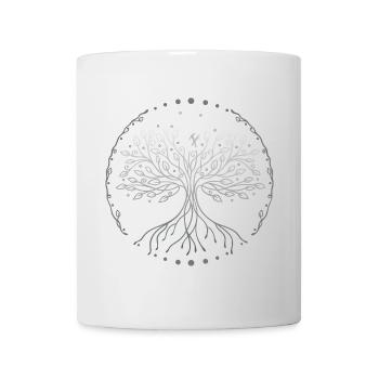 Yggdrasil Weltenesche Tree of Life - Tasse - Weiß - Vorne
