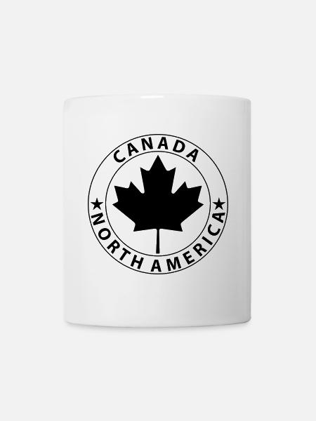 Canada Design 4 - Mug blanc - blanc