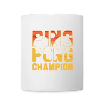 Tischtennis Champion Tischtennis Liebhaber - Tasse - Weiß - Vorne