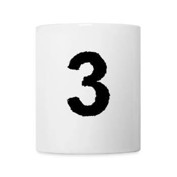 3 - Tasse - Weiß - Vorne