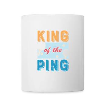 Tischtennis König des Tischtennis - Tasse - Weiß - Vorne