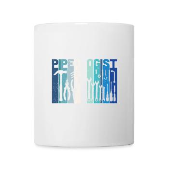 Pipeologist Plumber Tools - Mug - white - Front
