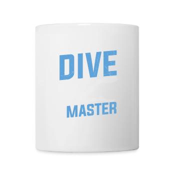 Tauchen Zitat Dive Master Scuba Diving - Tasse - Weiß - Vorne