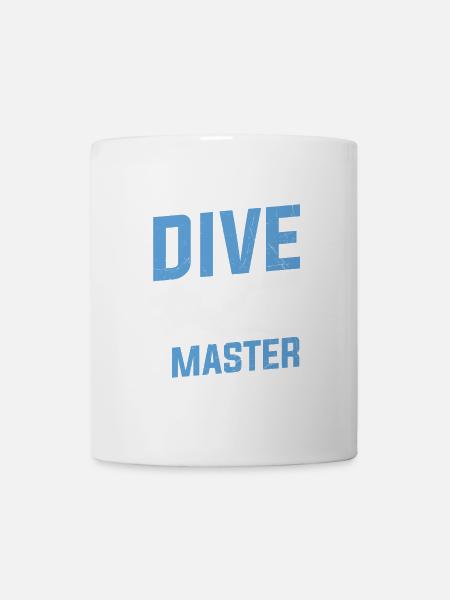 Citation plongée sous-marine Dive Master Scuba Diving - Mug blanc - blanc