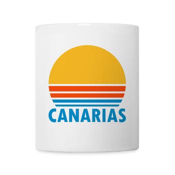 Canarias (split sun) - Mug - white - Front