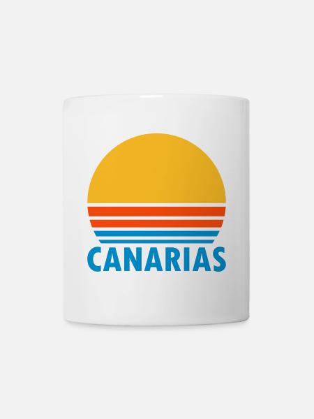 Canarias (split sun) - Mug - white