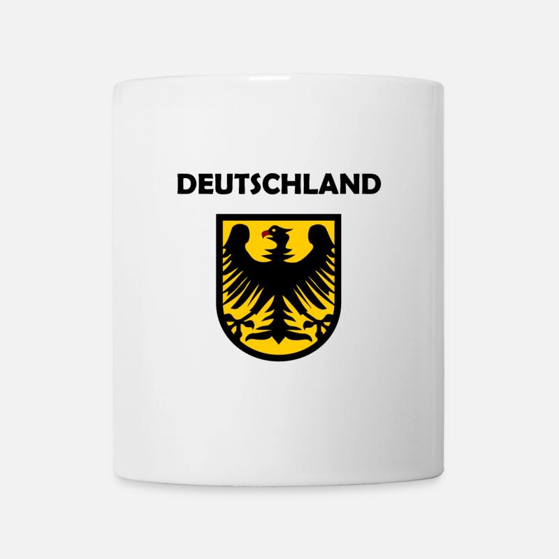 Der Deutschland Adler - Tasse - Weiß