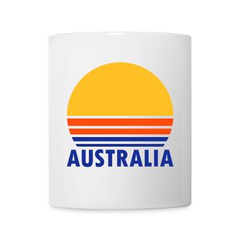 Australia (split sun) - Mug - white - Front
