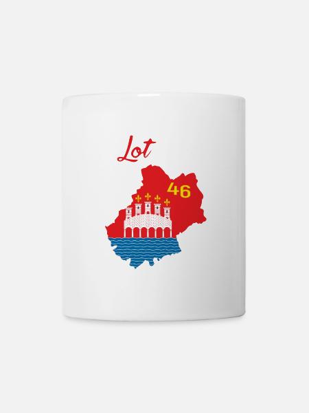 Lot - Mug blanc - blanc