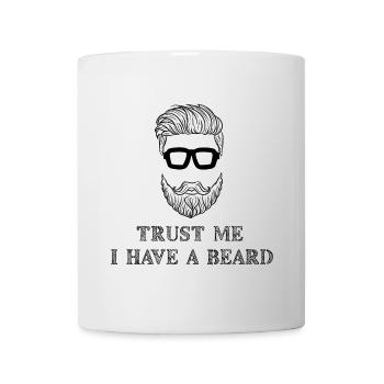 Beard Wearer Beard Statement Mustache Humorous - Mug - white - Front