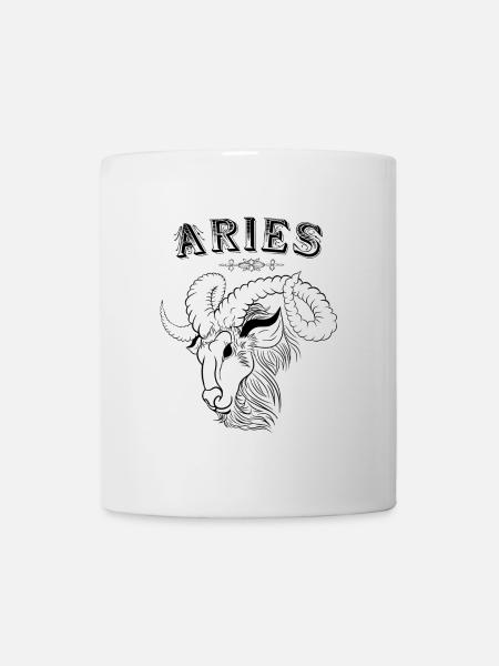 Aries Sternzeichen Widder - Tasse - Weiß