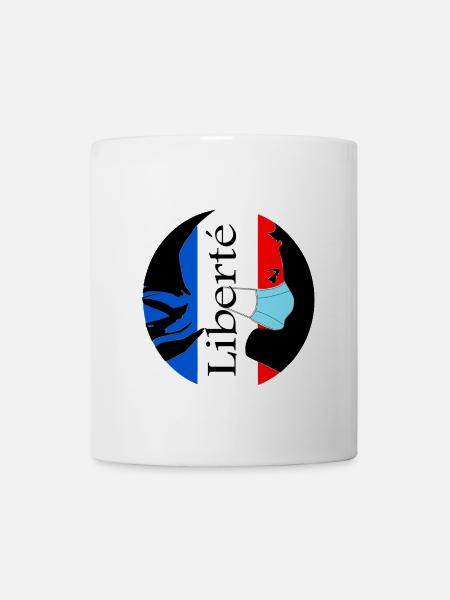 Liberté - Mug blanc - blanc