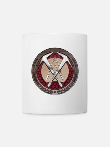 Craft Roofing Emblem - Mug - white