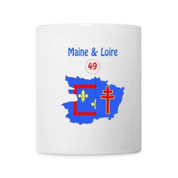 Maine & Loire - Tasse - Weiß - Vorne